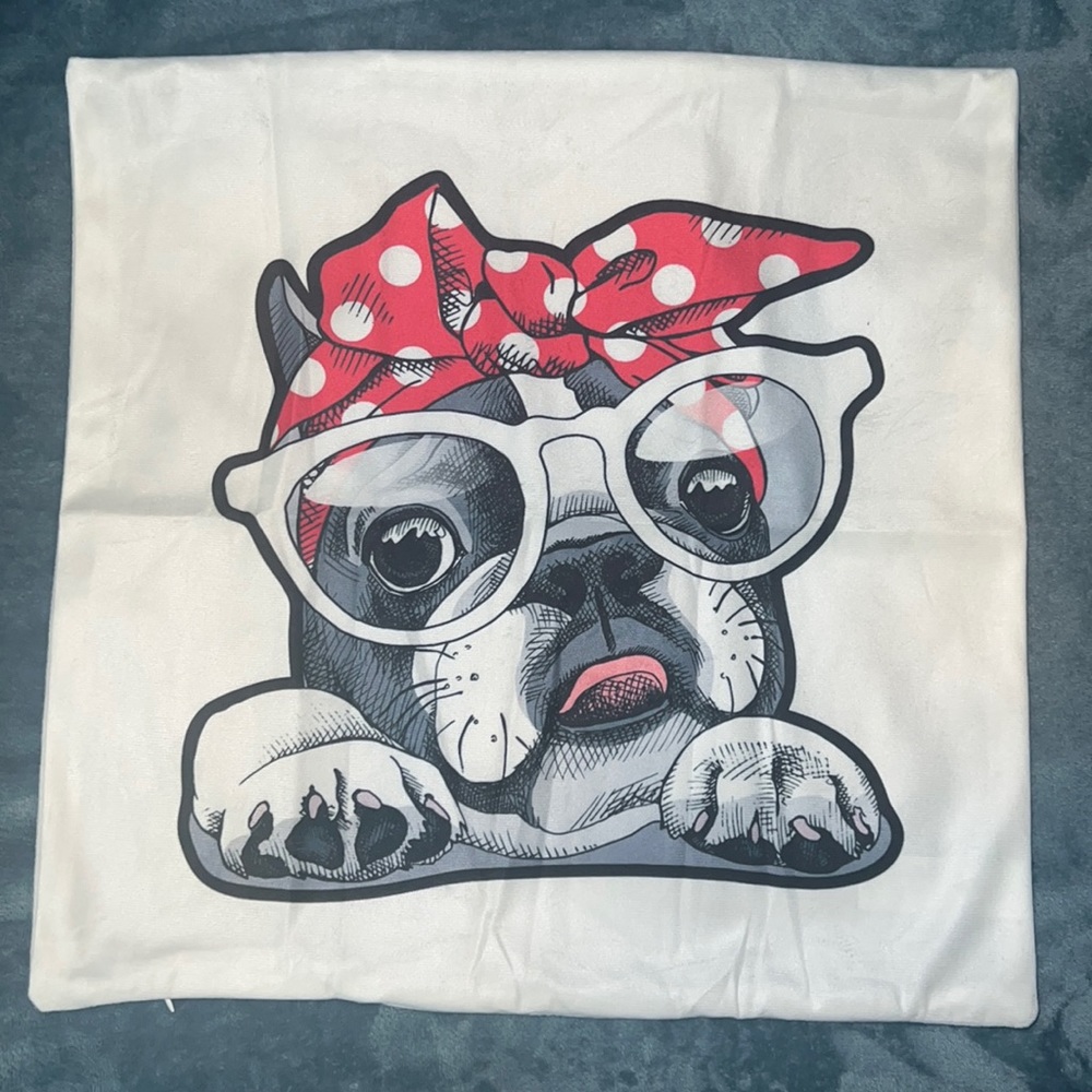 Frenchie pillowcase